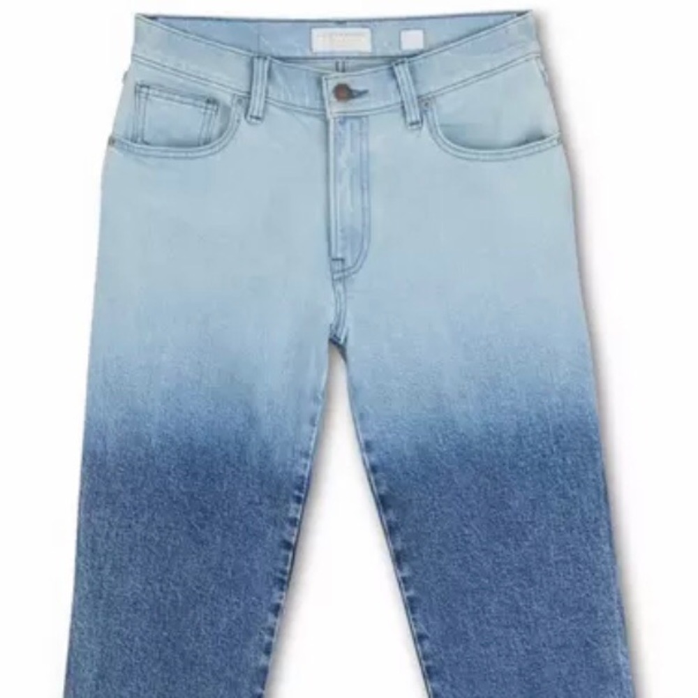 Mid Rise Authentic Straight Crop - Picture 2 of 4
